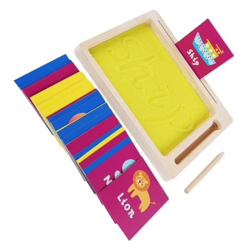 CHICAMPERA Montessori Sandspielzeug Set für Kleinkinder Sandmalerei und Schreibübungen für Frühe und Feinmotorikfähigkeiten für Bildungsbereich CHICAMPERA Montessori Sandspielzeug Set für Kleinkinder Sandmalerei und Schreibübungen für Frühe und Feinmotorikfähigkeiten für Bildungsbereich von CHICAMPERA
