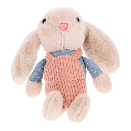 CHICAMPERA Niedlicher Plüsch-Hasen Schlüsselanhänger Weiches Kaninchen Kuscheltier Anhänger Dekoratives Accessoire für Taschen Rucksäcke und Schlüssel Bezauberndes Geschenk für Freunde von CHICAMPERA