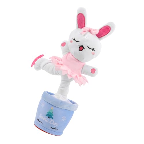 CHICAMPERA Osterhasen-Puppe, Stofftier, Plüsch, Baby-musikspielzeug, Baby-osterspielzeug, Babyspielzeug, Säuglingsspielzeug, Osterdekorationen Für Babys, Kinder, Kleinkinder CHICAMPERA Osterhasen-Puppe, Stofftier, Plüsch, Baby-musikspielzeug, Baby-osterspielzeug, Babyspielzeug, Säuglingsspielzeug, Osterdekorationen Für Babys, Kinder, Kleinkinder von CHICAMPERA