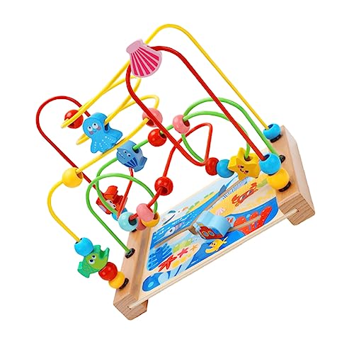 CHICAMPERA Perlenspielzeug Meerestierspielzeug Pädagogisches Frühpädagogisches Frühpädagogisches Konstruktionsspielzeug Pädagogisches Pädagogisches Kinderspielzeug Holz von CHICAMPERA