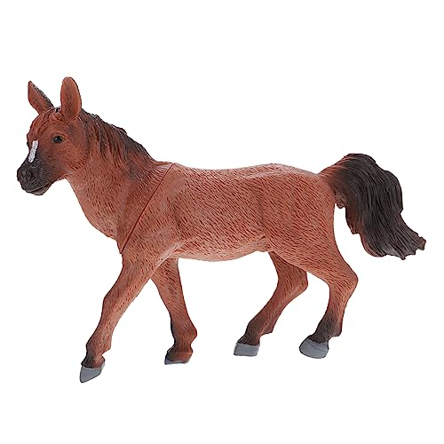 CHICAMPERA Pferdespielzeug simuliertes Tiermodell Kinderspielzeug Simulationstiere Bauernhoftierfiguren aus Kunststoff Kinderfiguren Simulationstiermodell-Ornamente Plastik CHICAMPERA Pferdespielzeug simuliertes Tiermodell Kinderspielzeug Simulationstiere Bauernhoftierfiguren aus Kunststoff Kinderfiguren Simulationstiermodell-Ornamente Plastik von CHICAMPERA