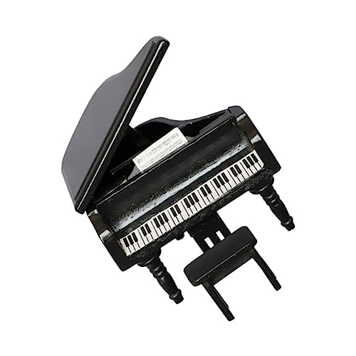 CHICAMPERA Piano-Modell winzig Miniaturen Klavier Mini- klein Puppenhausmöbel Klavierdekor Miniatur-Klaviermodell-Ornamente Mini -Hausdekoration Modell Klavier Holz Black CHICAMPERA Piano-Modell winzig Miniaturen Klavier Mini- klein Puppenhausmöbel Klavierdekor Miniatur-Klaviermodell-Ornamente Mini -Hausdekoration Modell Klavier Holz Black von CHICAMPERA