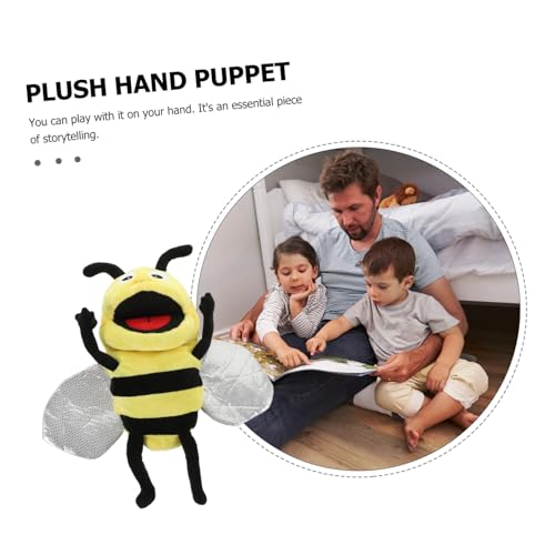 CHICAMPERA Plüsch Handpuppe Biene Interaktives für Geschichtenerzählen und Rollenspiele aus Hochwertigem Plüsch Leicht und CHICAMPERA Plüsch Handpuppe Biene Interaktives für Geschichtenerzählen und Rollenspiele aus Hochwertigem Plüsch Leicht und von CHICAMPERA