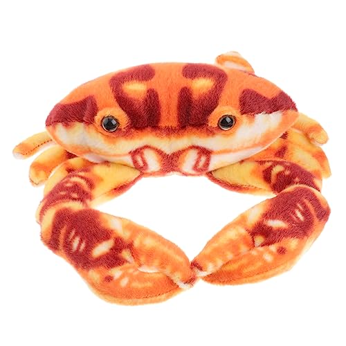 CHICAMPERA Plüschtiere Kuscheltier für Toys for Soft Toy Kid Toys kindergeschenk Kissen Krabbe Plüschtier Krabbenfälschung Krabbenplüsch rot von CHICAMPERA