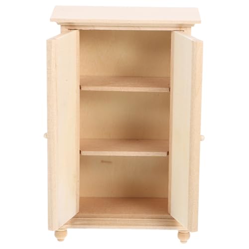 CHICAMPERA Puppenhaus Holzschrank Modell Mini Layout Möbel Kleiderschrank Dekoration CHICAMPERA Puppenhaus Holzschrank Modell Mini Layout Möbel Kleiderschrank Dekoration von CHICAMPERA