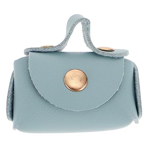 CHICAMPERA Puppenhaus-Tasche Mädchen klein Geldbeutel Mädchen Zeug Die Handtasche für Puppen Mini Handtasche für Babypuppen Mini-Handtasche geldbörse Leder Blue CHICAMPERA Puppenhaus-Tasche Mädchen klein Geldbeutel Mädchen Zeug Die Handtasche für Puppen Mini Handtasche für Babypuppen Mini-Handtasche geldbörse Leder Blue von CHICAMPERA