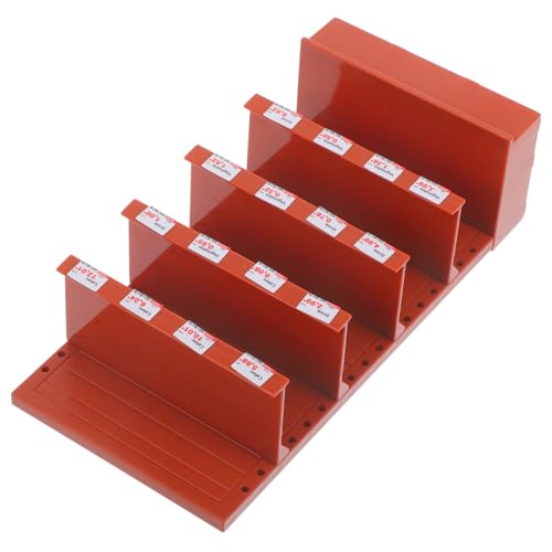 CHICAMPERA Puppenhausregalmodell Miniatur-regalmodell Mini-Regal-puppenhaus Miniaturmöbel Mini-regalmodell Mini-verzierung Puppenhaus -Accessoire Mini -Stand Mini-hausregal-Modell Abs von CHICAMPERA