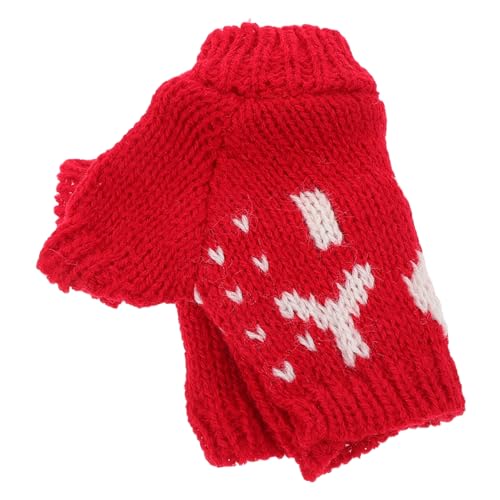 CHICAMPERA Puppenkleidung, Bärenkleidung, Niedliche Stofftierkleidung, Puppenzubehör, Plüschtierkleidung, Bärenpullover-Outfit, Bären, Tierplüschpuppen, Stofftiere, Rot CHICAMPERA Puppenkleidung, Bärenkleidung, Niedliche Stofftierkleidung, Puppenzubehör, Plüschtierkleidung, Bärenpullover-Outfit, Bären, Tierplüschpuppen, Stofftiere, Rot von CHICAMPERA