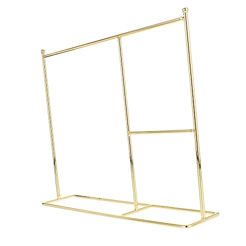 CHICAMPERA Puppenkleidungsständer für Puppenhaus Eleganter Miniaturkleiderständer Organisieren und Präsentieren von Puppenbekleidung Tragbar und Langlebig CHICAMPERA Puppenkleidungsständer für Puppenhaus Eleganter Miniaturkleiderständer Organisieren und Präsentieren von Puppenbekleidung Tragbar und Langlebig von CHICAMPERA
