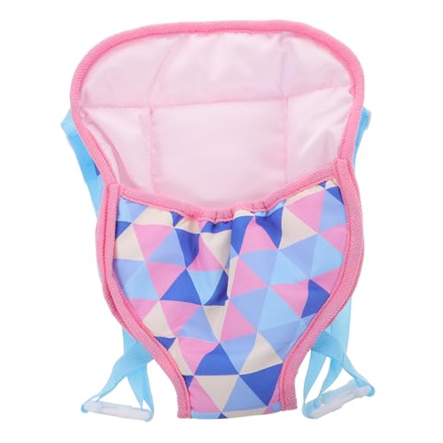 CHICAMPERA Puppenträger für Mädchen Atmungsaktiver Puppenträger Tragbares und Faltbares Puppenzubehör mit Verstellbaren Schnallen für Outdoor Aktivitäten von CHICAMPERA