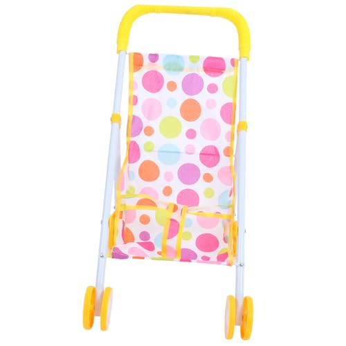 CHICAMPERA Puppenwagen Modell Leichter Puppenspielzeug Kinderwagen für Kompakt und Tragbar Fördert Praktische Fähigkeiten und Kreatives Zubehör für Rollenspiele CHICAMPERA Puppenwagen Modell Leichter Puppenspielzeug Kinderwagen für Kompakt und Tragbar Fördert Praktische Fähigkeiten und Kreatives Zubehör für Rollenspiele von CHICAMPERA