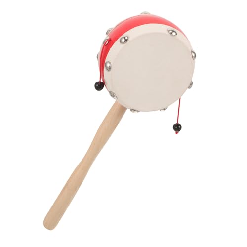 CHICAMPERA Rasseltrommel für Tragbares Musikinstrument aus Holz Schütteltrommel für Junge Mädchen Traditionelles Hand Augen Koordination und Sensorischen Entwicklung CHICAMPERA Rasseltrommel für Tragbares Musikinstrument aus Holz Schütteltrommel für Junge Mädchen Traditionelles Hand Augen Koordination und Sensorischen Entwicklung von CHICAMPERA
