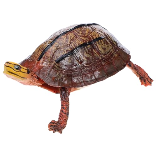 CHICAMPERA Realistisches Kunststoff Schildkrötenmodell Pädagogisches Tierfiguren für Vielseitige Indoor und Gartendekoration Naturgetreue Nachbildung für Schreibtisch und von CHICAMPERA