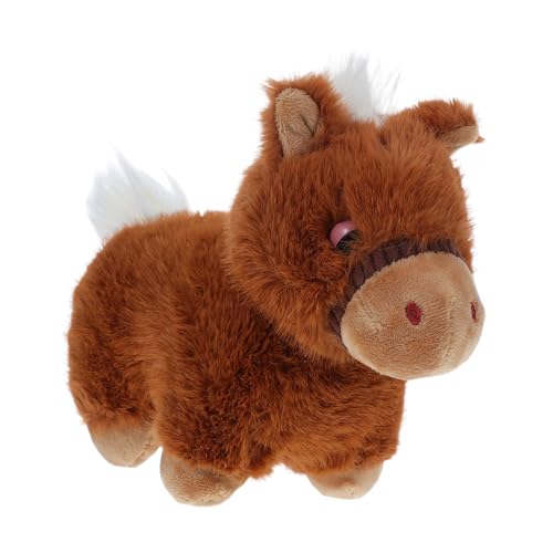 CHICAMPERA Realistisches Stofftier als Chinesisches Maskottchen für Neujahr Geburtstagsgeschenke und Heimdekoration Braun Langlebig und Detailgetreu CHICAMPERA Realistisches Stofftier als Chinesisches Maskottchen für Neujahr Geburtstagsgeschenke und Heimdekoration Braun Langlebig und Detailgetreu von CHICAMPERA