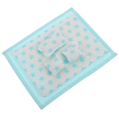 CHICAMPERA Satz Puppenhaus-Bettlaken-Set Mini -Kissen Kissen für Puppen Puppendecke puppenhaus Einrichtung puppenhaus kinderzimmer kopfkissen Wunderwickel Käfigeinlage aus Vlies Krippe Stoff CHICAMPERA Satz Puppenhaus-Bettlaken-Set Mini -Kissen Kissen für Puppen Puppendecke puppenhaus Einrichtung puppenhaus kinderzimmer kopfkissen Wunderwickel Käfigeinlage aus Vlies Krippe Stoff von CHICAMPERA