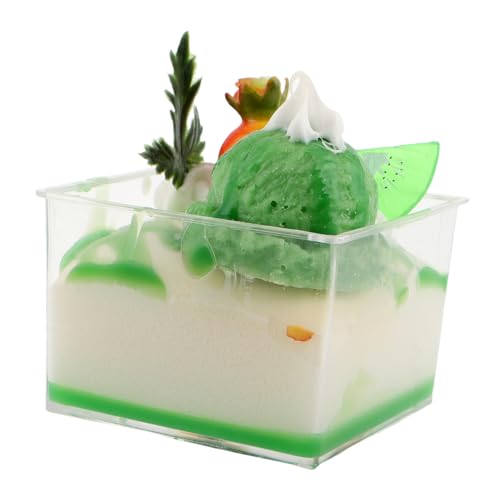 CHICAMPERA Simulation Cake Props Künstliche Desserts für Party Dekorationen Faux Ice Cupcake Modelle für Küche und Fotografie Vielseitige Lebensmittel Deko von CHICAMPERA
