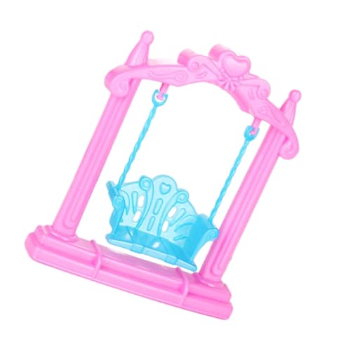 CHICAMPERA Simulation Mini Schaukel Puppenschaukel Modell Heimdekoration Mini Schaukeln Mini Hängesessel Ornament Schaukel Dekoration Mini Hauszubehör Puppenhaus Ornament von CHICAMPERA