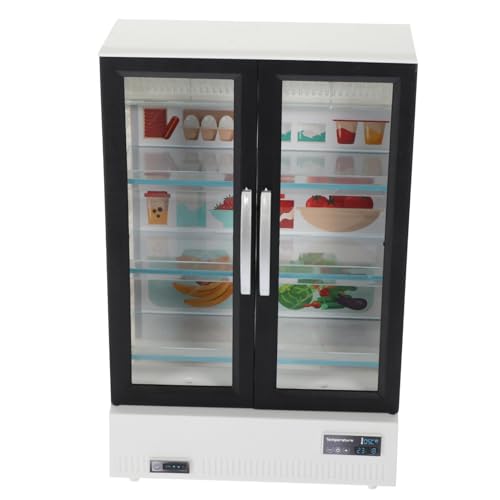 CHICAMPERA Simuliertes Kühlschrankspielzeug Puppenmöbel Spielzeugkühlschrank Modell mikro kühlschrank Puppenhaus Gefrierschrank Stellen Sie Sich vor, zu Abs Weiß CHICAMPERA Simuliertes Kühlschrankspielzeug Puppenmöbel Spielzeugkühlschrank Modell mikro kühlschrank Puppenhaus Gefrierschrank Stellen Sie Sich vor, zu Abs Weiß von CHICAMPERA