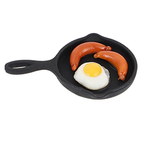 CHICAMPERA Spiegelei -wurstspielzeug Kochen Bratpfanne Kinderküchenspielzeug Miniatur-pfanne Mini-pfanne Küchenszenenmodell Miniaturen Puppenhauszubehör Miniaturkochgeschirr Ton Bunt CHICAMPERA Spiegelei -wurstspielzeug Kochen Bratpfanne Kinderküchenspielzeug Miniatur-pfanne Mini-pfanne Küchenszenenmodell Miniaturen Puppenhauszubehör Miniaturkochgeschirr Ton Bunt von CHICAMPERA