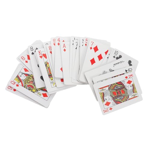 CHICAMPERA Spielkarten in Blindenschrift Blindenschriftkarten für Blinde beeinträchtigte Produkt Erwachsene Braille-Spiele Kartenspiel übergroße Spielkarten riesige Spielkarten Papier CHICAMPERA Spielkarten in Blindenschrift Blindenschriftkarten für Blinde beeinträchtigte Produkt Erwachsene Braille-Spiele Kartenspiel übergroße Spielkarten riesige Spielkarten Papier von CHICAMPERA