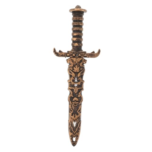 CHICAMPERA Spielzeugschwert Spielschwert Cosplay Zubehör Partyschwert Cosplay Sammelspiel Spielzeuge Für Spiel Cosplay Requisiten Kunststoff Golden von CHICAMPERA
