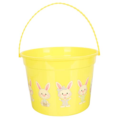 CHICAMPERA Strandeimer sandspielzeug strandspielzeug Sand Strand- für -Sandspielzeug Wassereimer Angeleimer Sandwanne Plastik Yellow von CHICAMPERA