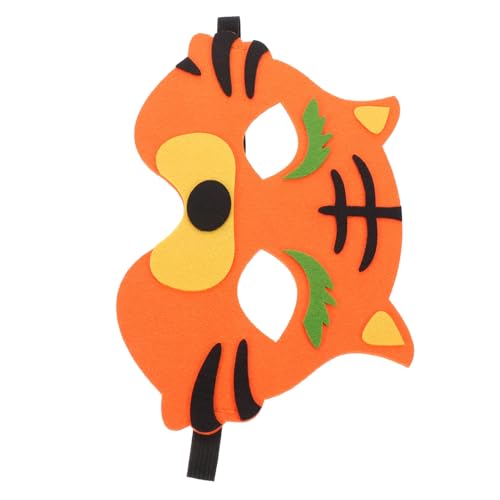 CHICAMPERA Tiger Maske für Realistische Halbe Gesichtsmaske für Halloween und Kostümpartys und Bequem für Tierische Verkleidungen und Kreative Outfits CHICAMPERA Tiger Maske für Realistische Halbe Gesichtsmaske für Halloween und Kostümpartys und Bequem für Tierische Verkleidungen und Kreative Outfits von CHICAMPERA