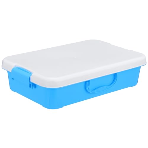 CHICAMPERA Tragbare Sandkiste Tragbares für gehaltenen Sandkastenspielzeug für Kleinkinder 1-3 groß Sandkastensand Abdeckung Handheld-Sandbox Sandkasten mit Deckel Abs Blau CHICAMPERA Tragbare Sandkiste Tragbares für gehaltenen Sandkastenspielzeug für Kleinkinder 1-3 groß Sandkastensand Abdeckung Handheld-Sandbox Sandkasten mit Deckel Abs Blau von CHICAMPERA