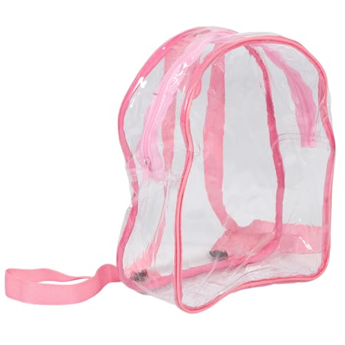 CHICAMPERA Transparenter Rucksack für Puppen PVC Aufbewahrungstasche für Reisen Baumwollpuppen und Plüschtiere CHICAMPERA Transparenter Rucksack für Puppen PVC Aufbewahrungstasche für Reisen Baumwollpuppen und Plüschtiere von CHICAMPERA