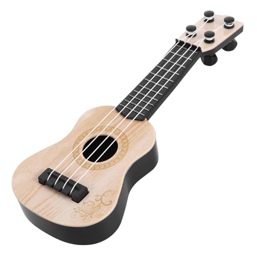 CHICAMPERA Ukulele für Musikalisches Bildungsspielzeug mit Stabilen Saiten für Musikalische Früherziehung Kompakte Cremefarben CHICAMPERA Ukulele für Musikalisches Bildungsspielzeug mit Stabilen Saiten für Musikalische Früherziehung Kompakte Cremefarben von CHICAMPERA