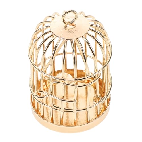 CHICAMPERA Vogelkäfig Modell Kleiner Vogelkäfig Dekorativer Vogelkäfig Vogelkäfig Dekoration Vogelkäfig Puppenhaus Vogelkäfig Metall Golden CHICAMPERA Vogelkäfig Modell Kleiner Vogelkäfig Dekorativer Vogelkäfig Vogelkäfig Dekoration Vogelkäfig Puppenhaus Vogelkäfig Metall Golden von CHICAMPERA