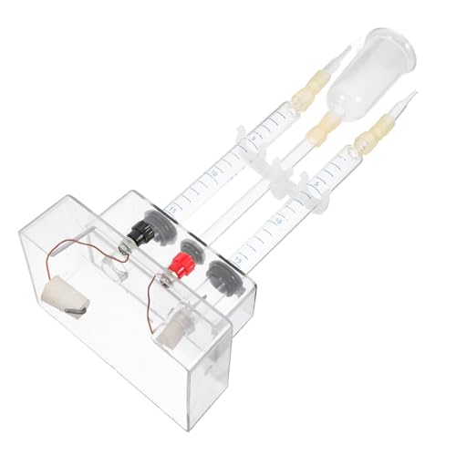 CHICAMPERA Wasserelektrolysegerät Für Chemieunterricht Kompakte Und Tragbare Apparatur Für Schule Labor Und Experimente Für Wasserstoffproduktion Und Chemische Lernzwecke CHICAMPERA Wasserelektrolysegerät Für Chemieunterricht Kompakte Und Tragbare Apparatur Für Schule Labor Und Experimente Für Wasserstoffproduktion Und Chemische Lernzwecke von CHICAMPERA