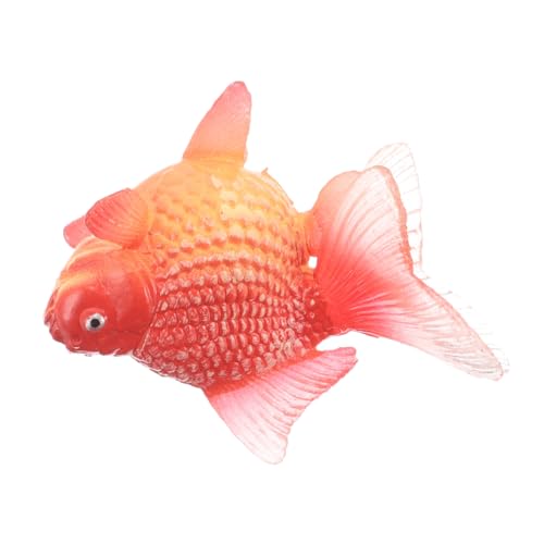 CHICAMPERA Zierfischspielzeug interaktives Kunstfisch Fisch Tank Dekoration für Aquarien Aquarium Fisch Modell gefälschter Fisch Aquariumdekorationen PVC rot CHICAMPERA Zierfischspielzeug interaktives Kunstfisch Fisch Tank Dekoration für Aquarien Aquarium Fisch Modell gefälschter Fisch Aquariumdekorationen PVC rot von CHICAMPERA