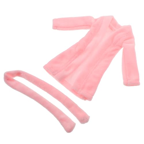 CHICAMPERA Zubehör für Puppenpyjamas plüsch Bademantel Puppen Accessoires Waschbare Puppenkleidung Puppen Schlafanzug Puppen Miniaturpuppen-Bademantel Puppen Mini-Bademantel Rosa CHICAMPERA Zubehör für Puppenpyjamas plüsch Bademantel Puppen Accessoires Waschbare Puppenkleidung Puppen Schlafanzug Puppen Miniaturpuppen-Bademantel Puppen Mini-Bademantel Rosa von CHICAMPERA