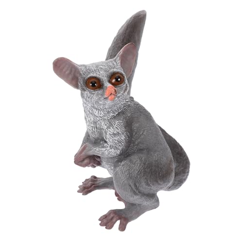 CHICAMPERA Zuckergleiter Modell Garten Tierstatuen Fliegende Eichhörnchen Figur Tierfiguren Realistisch Zuckergleiter Zuckergleiter Mini Hamsterfiguren Tierornament Grauer von CHICAMPERA