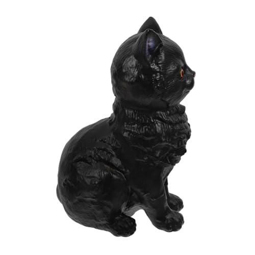 CHICAMPERA schwarzes Katzenspielzeug Karikatur Katzensachen Katzenbrunnen Katzentunnel Wurf Dekoration Geburtstagsgeschenk für Gartenkatze Statue kleine Katzenfigur weiches Gummi Black CHICAMPERA schwarzes Katzenspielzeug Karikatur Katzensachen Katzenbrunnen Katzentunnel Wurf Dekoration Geburtstagsgeschenk für Gartenkatze Statue kleine Katzenfigur weiches Gummi Black von CHICAMPERA