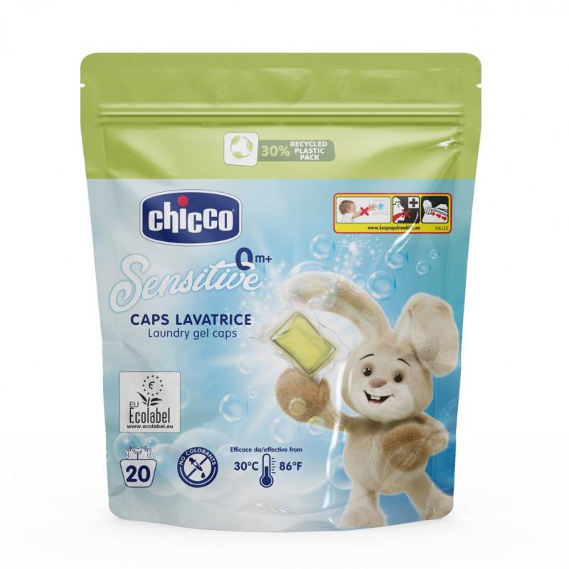 Caps Lavatrice Chicco Sensitive 20 pz von CHICCO