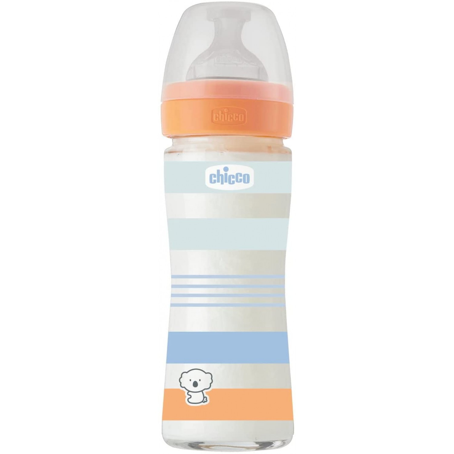 Chicco Babyflasche 240ml Blau Slow Flow Glas Chicco Babyflasche 240ml Blau Slow Flow Glas von CHICCO