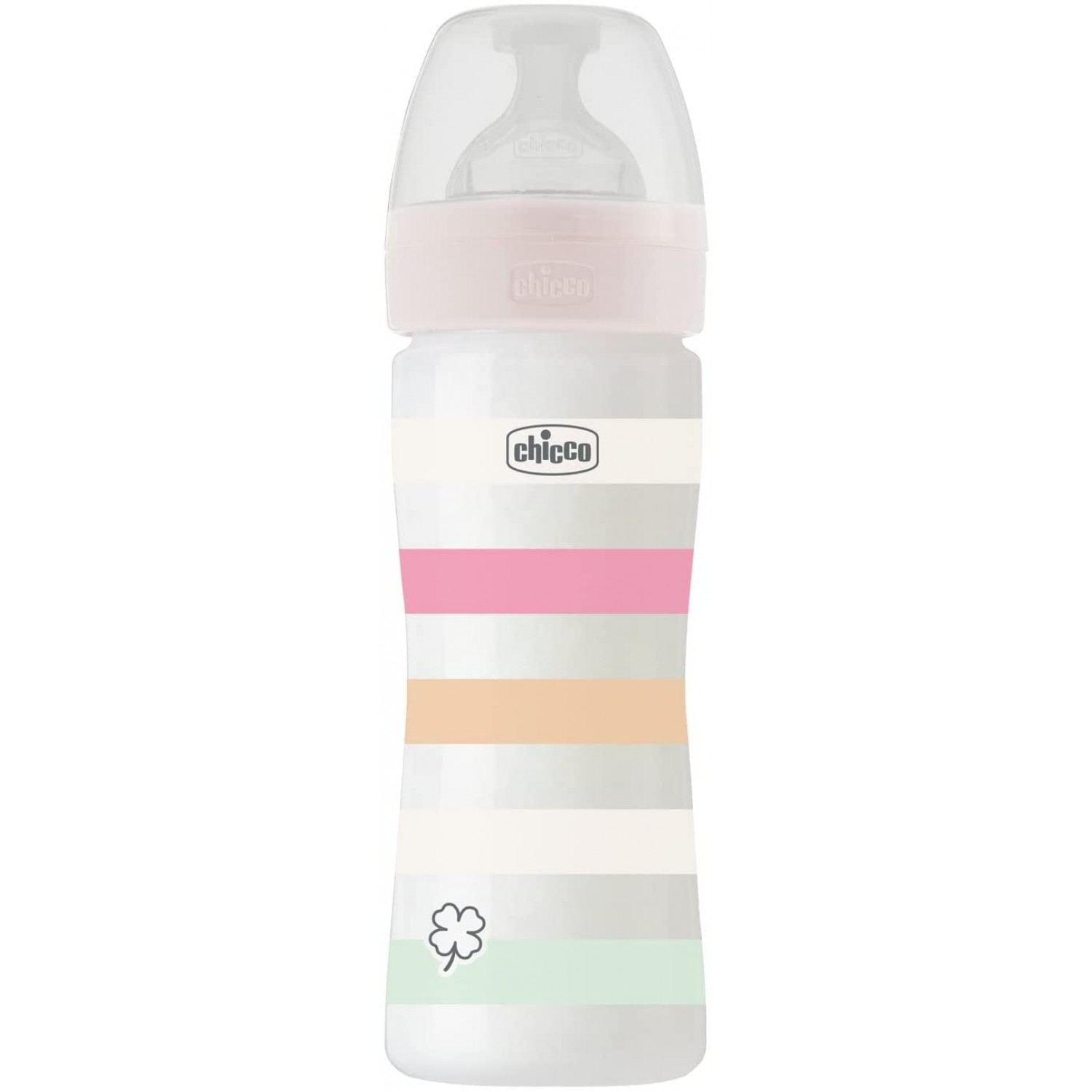 Chicco Babyflasche 250ml Medium Flow 2m + Pink Silikon Chicco Babyflasche 250ml Medium Flow 2m + Pink Silikon von CHICCO