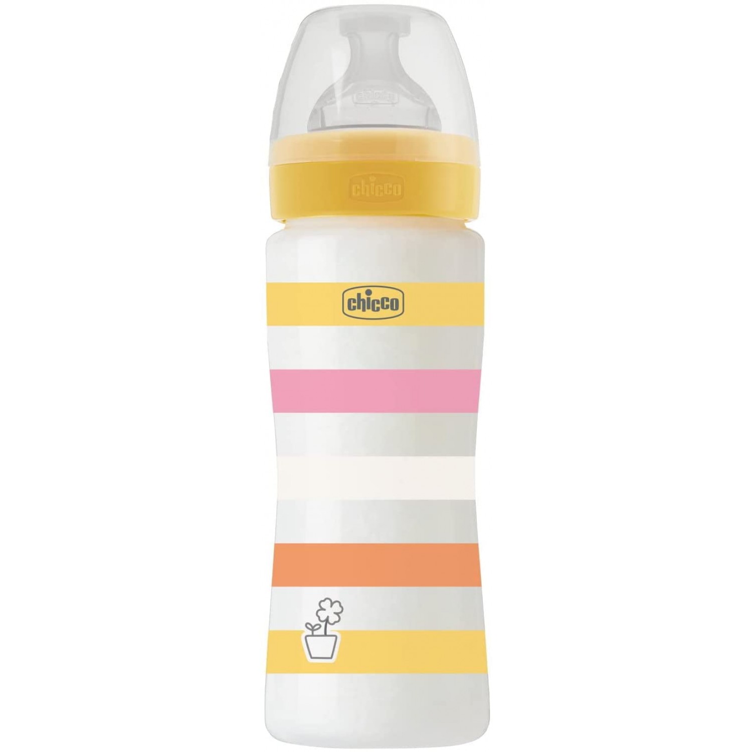 Chicco Babyflasche Wohlbefinden Und Polypropylen Silicon Modell 4m + 330ml Chicco Babyflasche Wohlbefinden Und Polypropylen Silicon Modell 4m + 330ml von CHICCO
