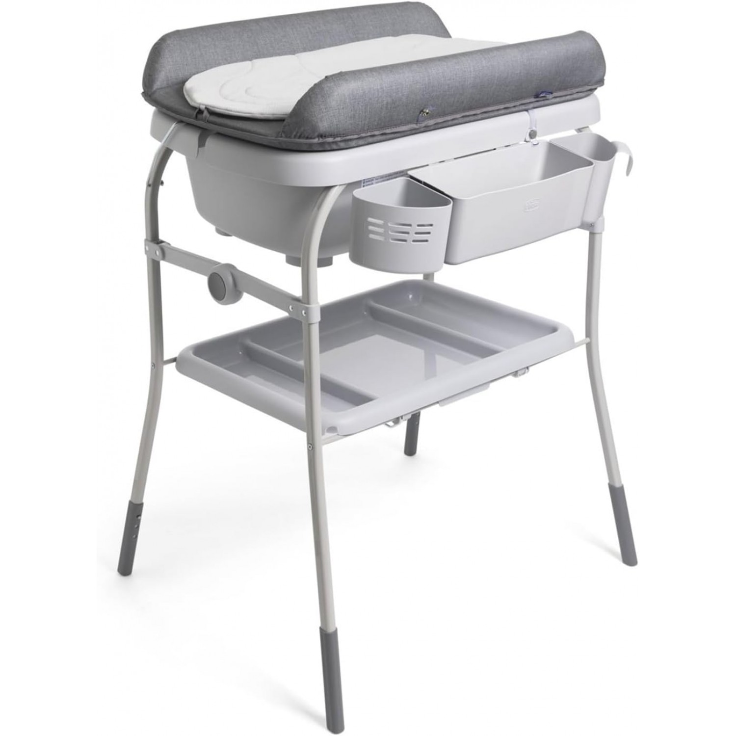 Chicco Bade/wickelkombination Cuddle Und Bubble Comfort Grau von CHICCO