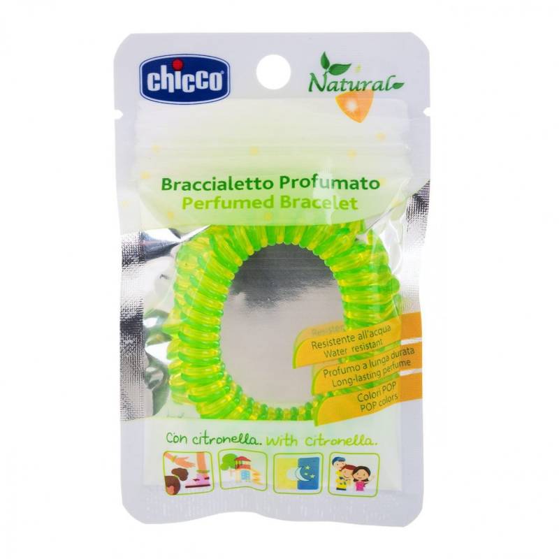 Chicco Blue / Green Water Moskito duftendes Armband von CHICCO