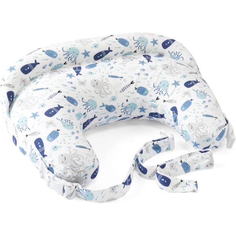 Chicco Boppy Cuscino Allattamento Deluxe Fish Fun von CHICCO