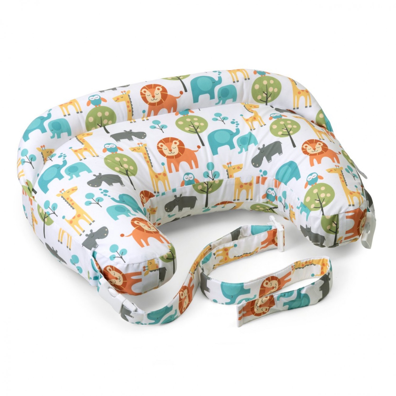Chicco Boppy Cuscino Allattamento Deluxe Peaceful Jungle von CHICCO