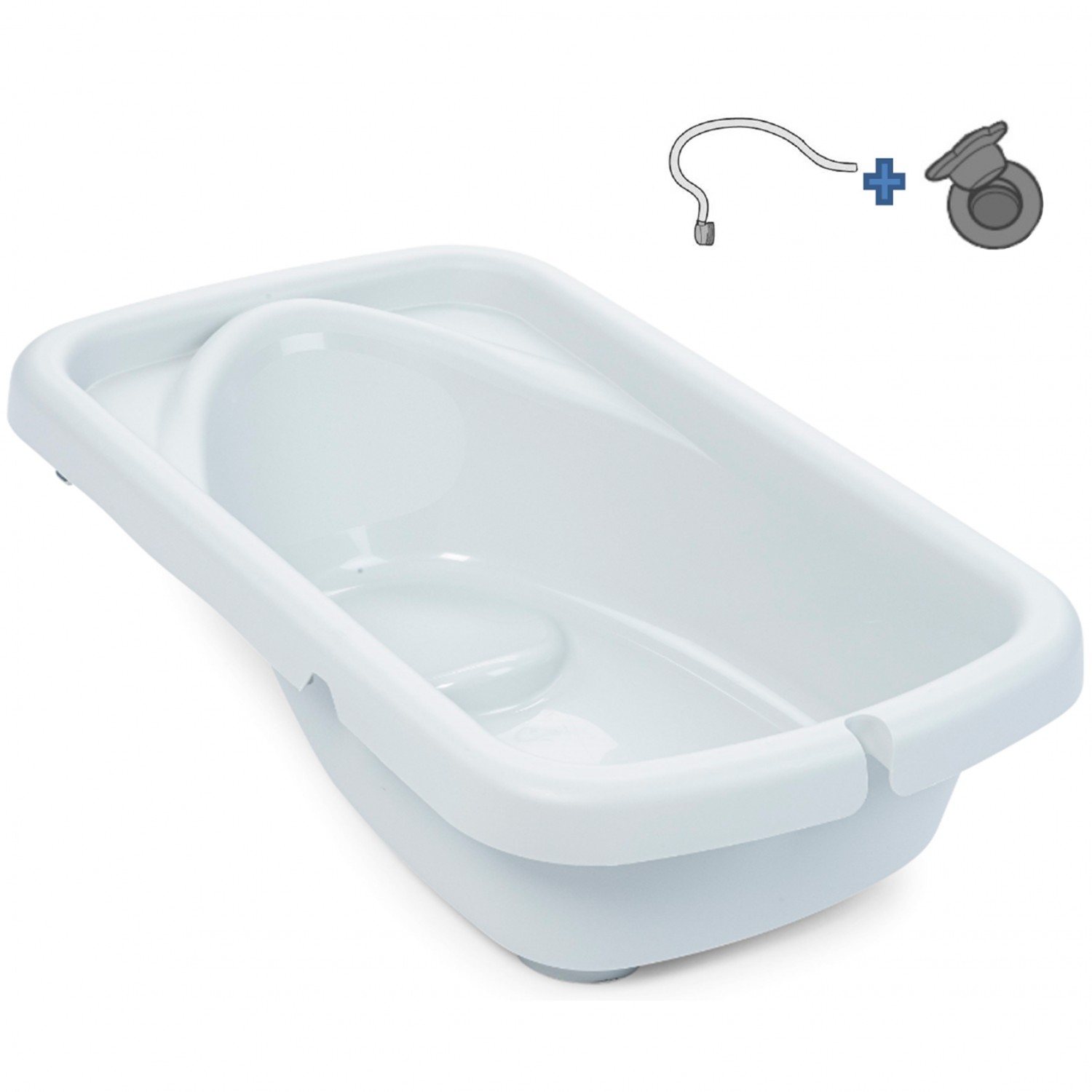 Chicco Cuddle & Bubble Dots Tablett + Ablaufset Chicco Cuddle & Bubble Dots Tablett + Ablaufset von CHICCO