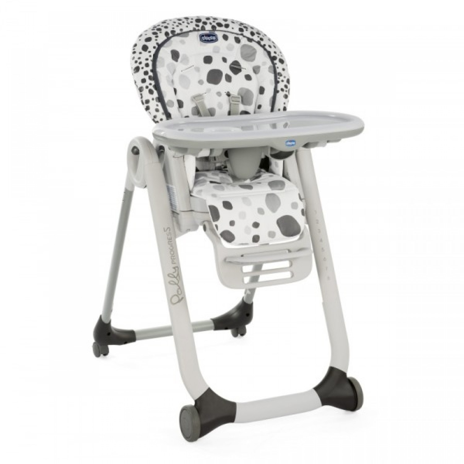 Chicco Hochstuhl Polly Progres 5, Anthracite 4 Rollen Chicco Hochstuhl Polly Progres 5, Anthracite 4 Rollen von CHICCO