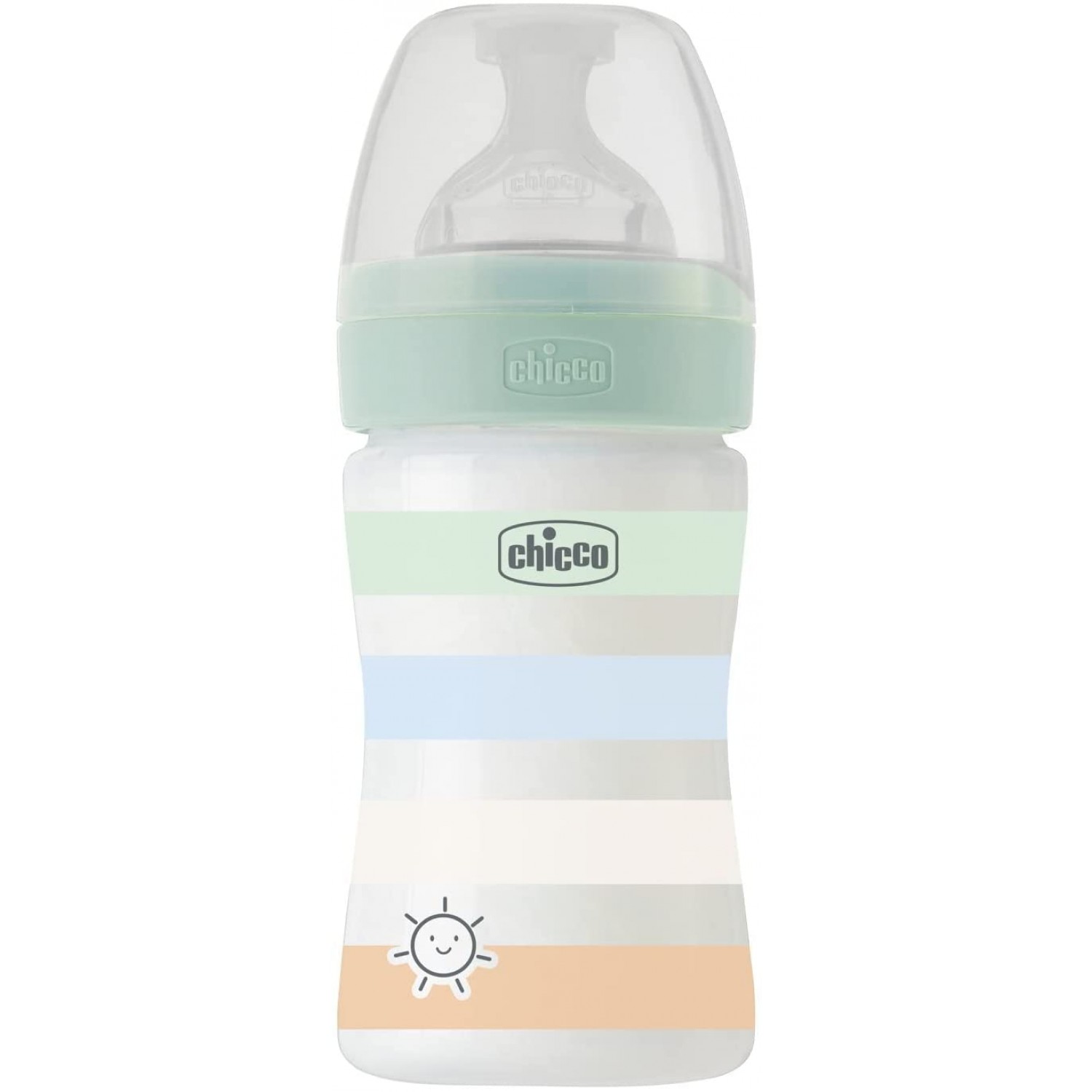 Chicco Original Touch Babyflasche 150 ml Slow Flow Blue Rubber Chicco Original Touch Babyflasche 150 ml Slow Flow Blue Rubber von CHICCO