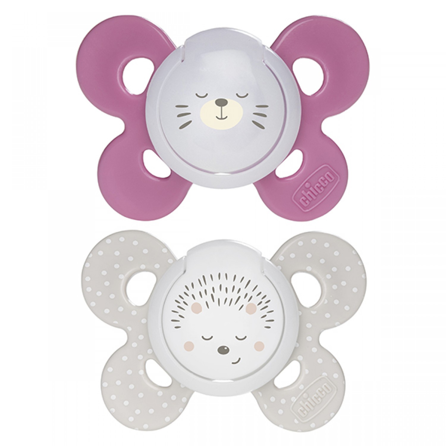Chicco Physio Comfort Nacht Silikon Schnuller 2 Stück Pink Beige 16-36m Chicco Physio Comfort Nacht Silikon Schnuller 2 Stück Pink Beige 16-36m von CHICCO