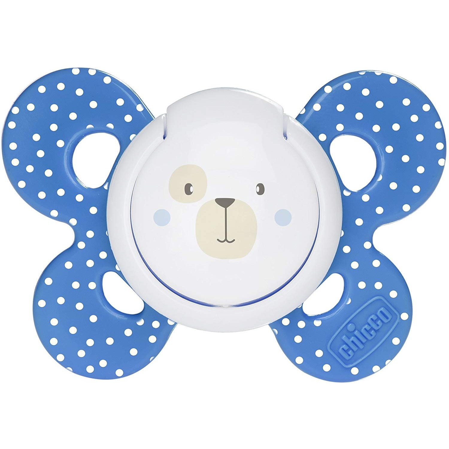Chicco Physio Comfort Schnuller Hellblauer Gummibär 6-16m Chicco Physio Comfort Schnuller Hellblauer Gummibär 6-16m von CHICCO