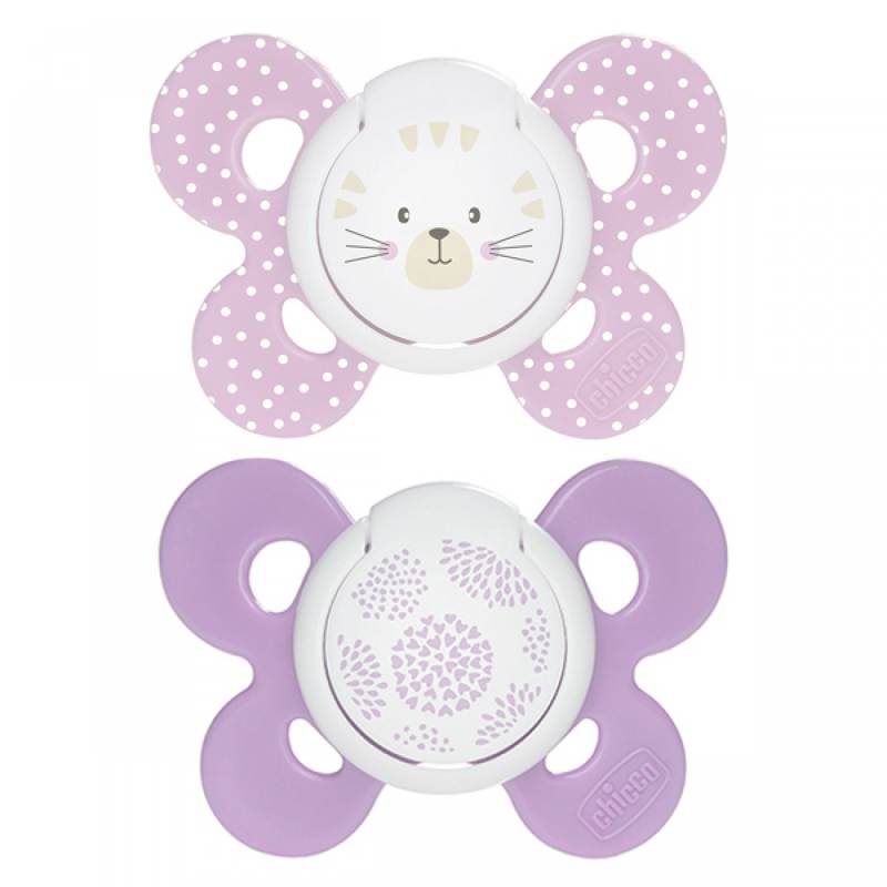 Chicco Physio Comfort Silikon Schnuller 2 Stück Pink Lilac 6-16m Chicco Physio Comfort Silikon Schnuller 2 Stück Pink Lilac 6-16m von CHICCO